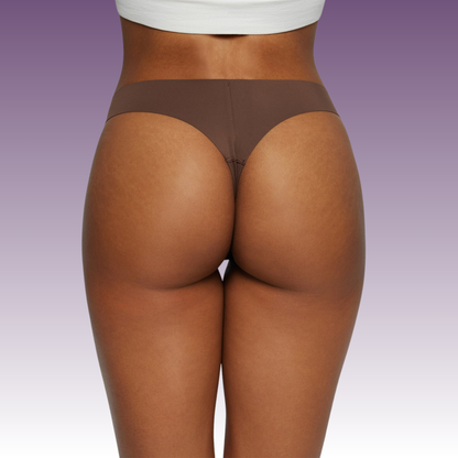 Invisible Camel Toe Thong High Rise